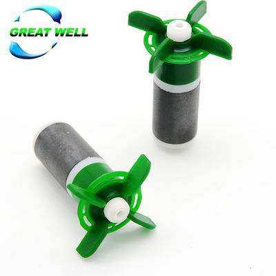 ODM Water Pump Rotor Ferrite Permanent Magnets With Needle Wheel Impeller